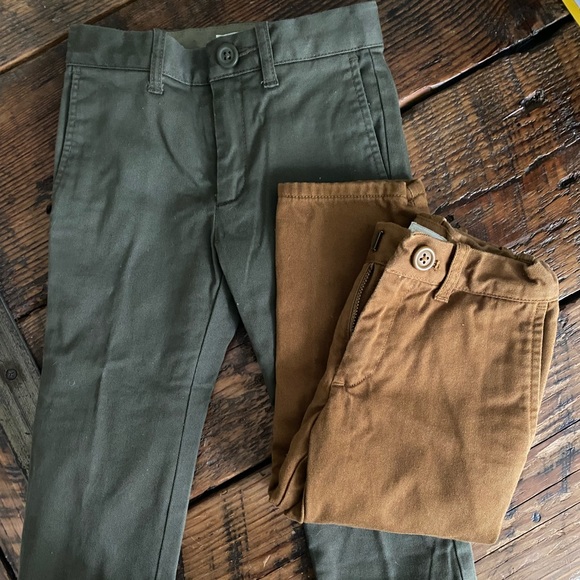 Crewcuts flannel lined khakis. Size 2. Like new. - Picture 5 of 5